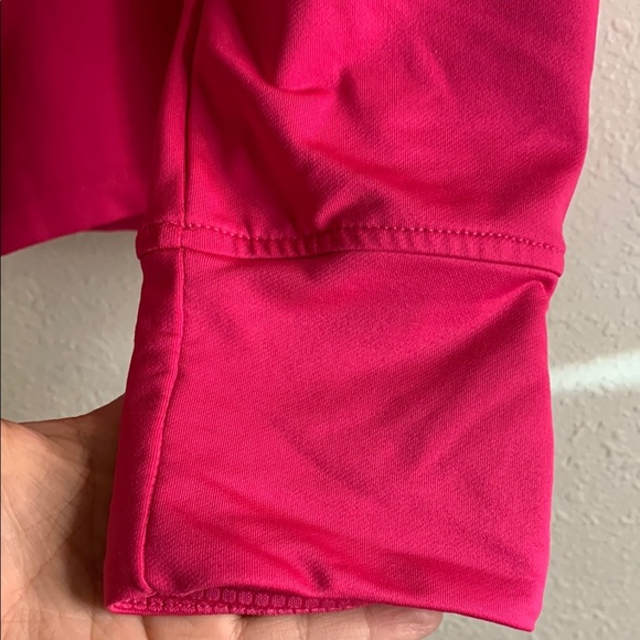 Like new Adidas Pink Quarter-Zip Pullover - Picture 7 of 11